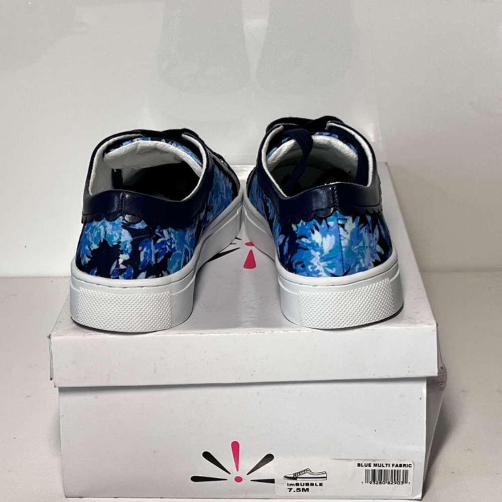 Isaac Mizrahi Live! Floral Printed Sneakers - Picture 6 of 7